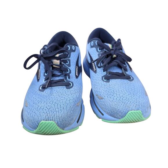 Brooks Ghost 15 Womens 9 Shoes Blue Running Walking Sneaker Gym 1203801B472 - Picture 4 of 8